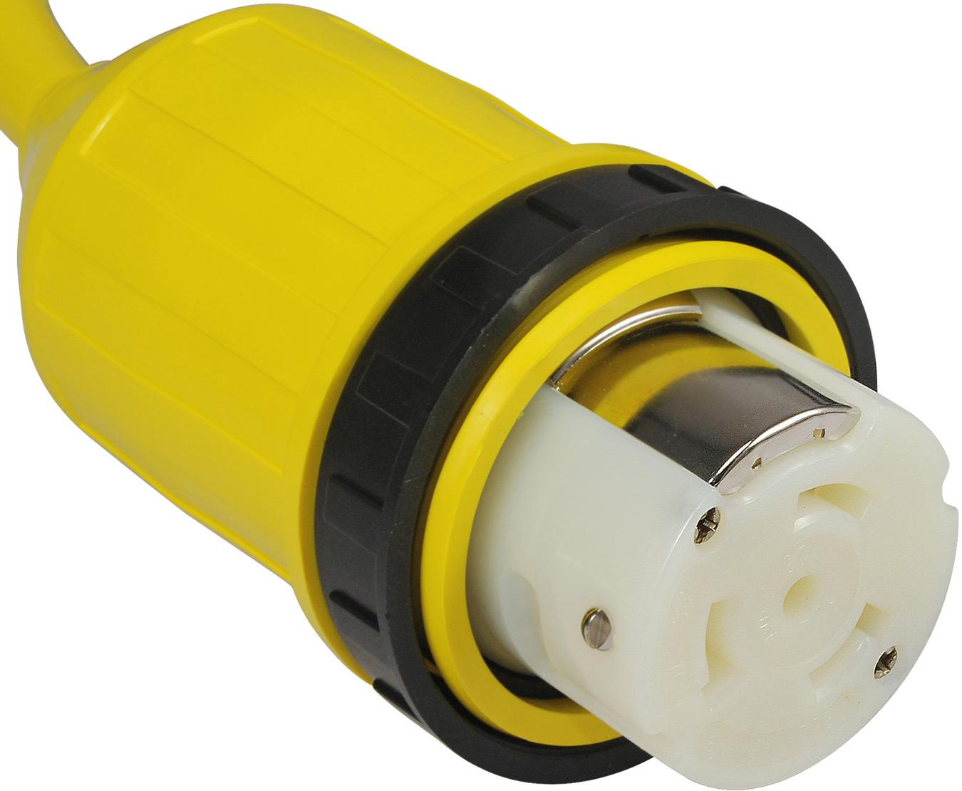 Conntek 17512 NEMA SS150P to SS250R Marine Shore Pigtail Adapter