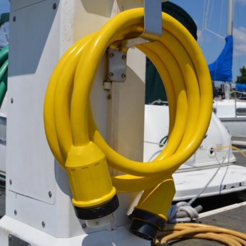 50 amp 125V Marine Shore Power Cord Cord Depot
