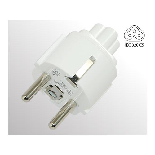 Europe 3Pin to Laptop Charger Adapter Corddepot