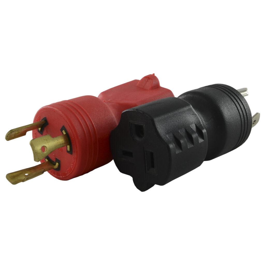 Conntek 30124 30124 BK NEMA L6 20P To 6 20R Plug Adapter conntek-30124-30124-bk-nema-l6-20p-to-6-20r-plug-adapter