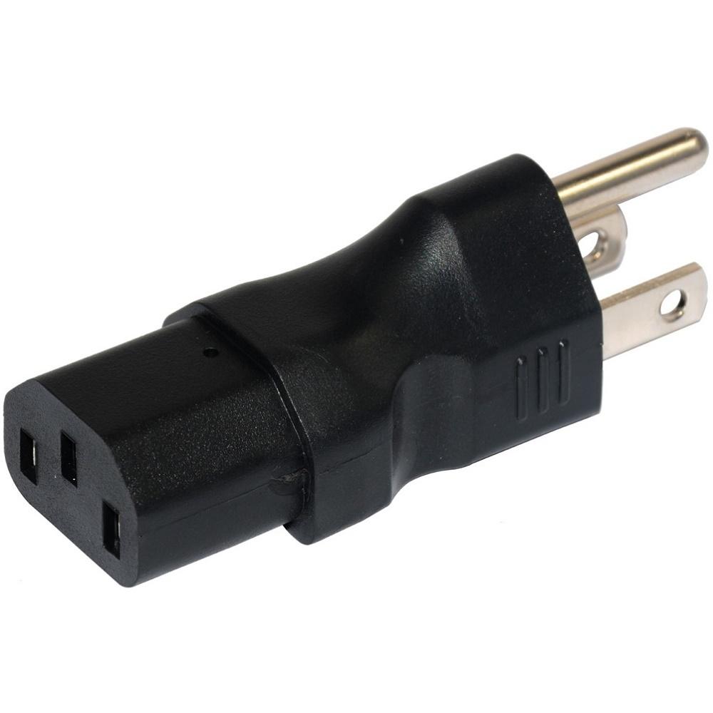 Conntek 30010, 30011, & 30012 NEMA 515P to IEC C13 Plug Adapter
