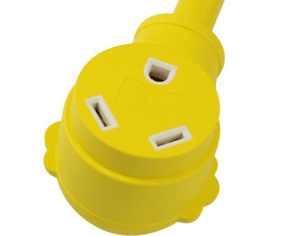 NEMA TT-30R Female Connector With Grip Wings