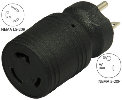 NEMA L5-20R Female Connector