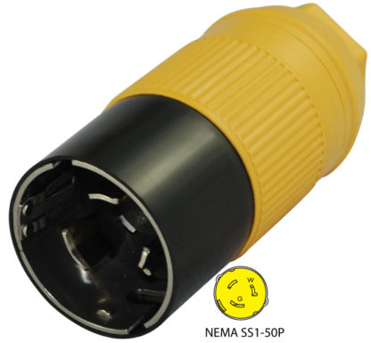 NEMA SS1-50P Male Plug