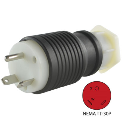 NEMA TT-30P Inline Assembly Plug