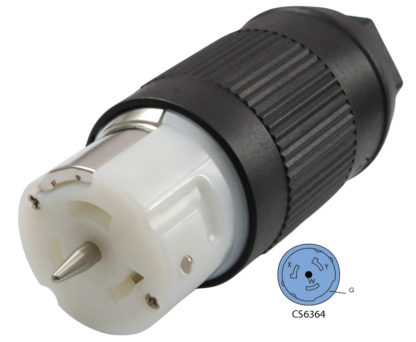 CS6364 Assembly Connector With Center Guiding Pin