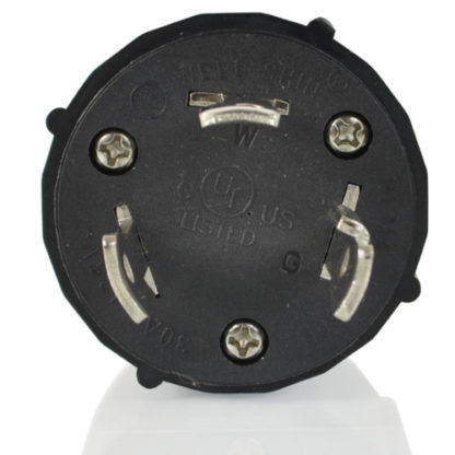 NEMA L5-30P Assembly Plug Front View
