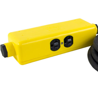 NEMA 5-15/20R Outlet Box With Four Receptacles