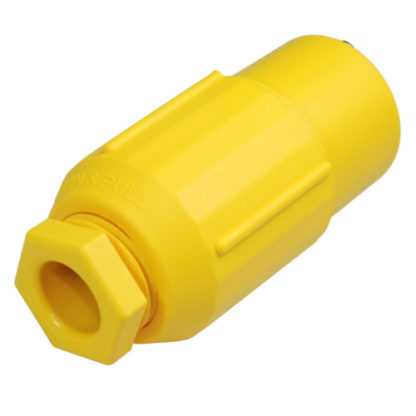 Rear View of NEMA L6-20R Female Connector