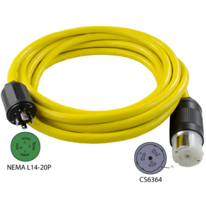 NEMA L14-20P to CS6364 Power Cord