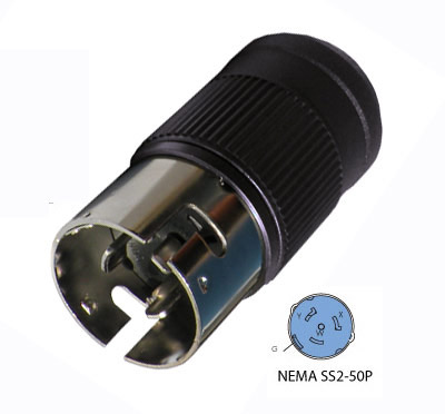 CS6365 / NEMA SS2-50P Assembly Male Plug