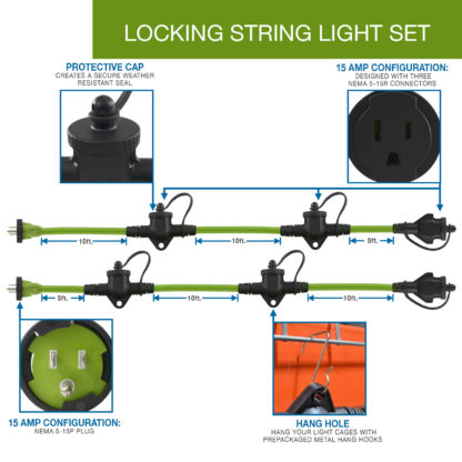 SKU: PNG314-50G5 (10ft, 10ft, & 5ft) & (5ft, 10ft, & 10ft)