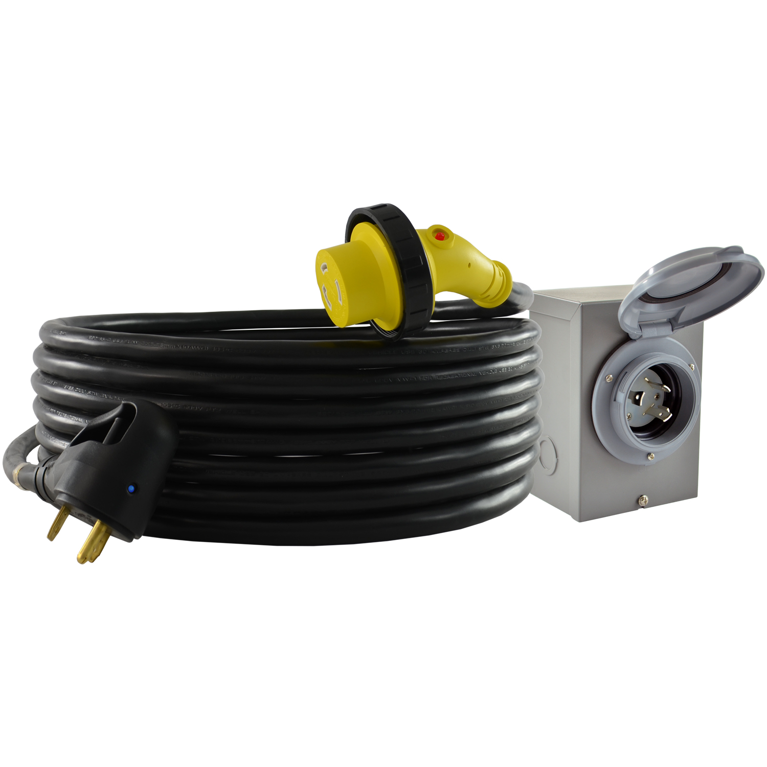 ABNL5-30R Connector 30A 125V 30 Amp Locking Power Cord Locking Inlet Plug