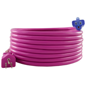 15A Bright Purple Extension Cords