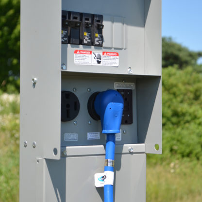 14361 plugged into a RV pedestal